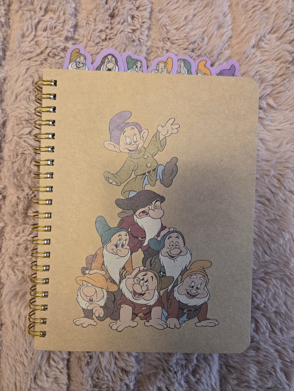 Cakeworthy Disney Seven Dwarfs Spiral Notebook